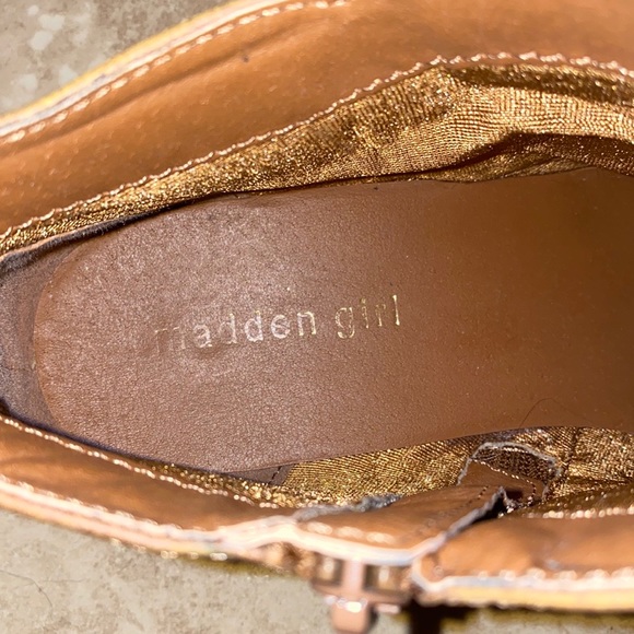 Madden Girl Brown Booties - Picture 8 of 11